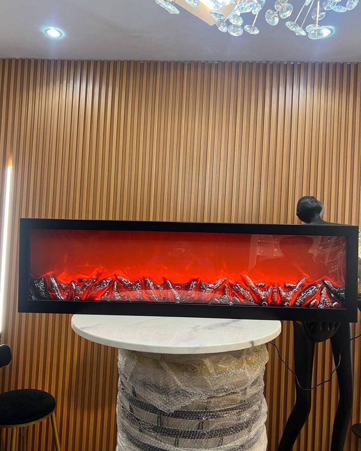 Electric LED Fireplace
